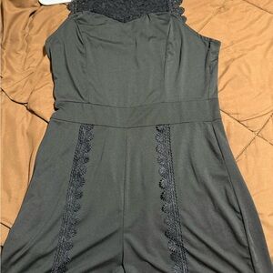 Elegant Black Lace Jumpsuit